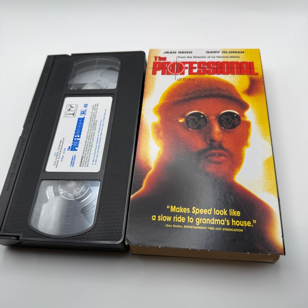 The Professional VHS Jean Reno Gary Oldman Natalie Portman Luc Besson 74743